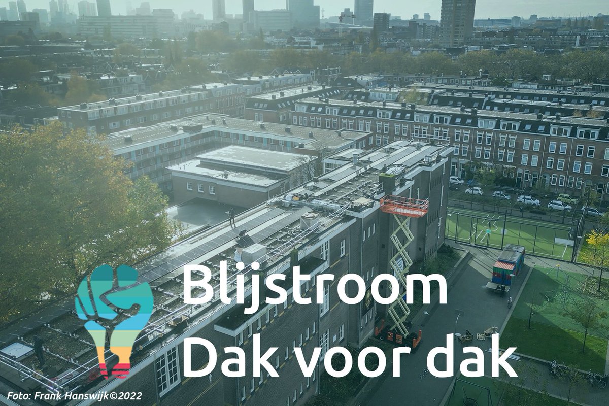 We hebben wat te vieren: aanstaande zaterdag bestaat Blijstroom 10 jaar én openen we ons nieuwe zonnedak op het ateliergebouw aan de Koningsveldestraat 14. Vier je mee? Iedereen is van harte welkom! Check: 
…om-energiecoperatie.email-provider.eu/web/qjwhlkp0kp…

#feest #lokaalopgewekt #RotterdamNoord