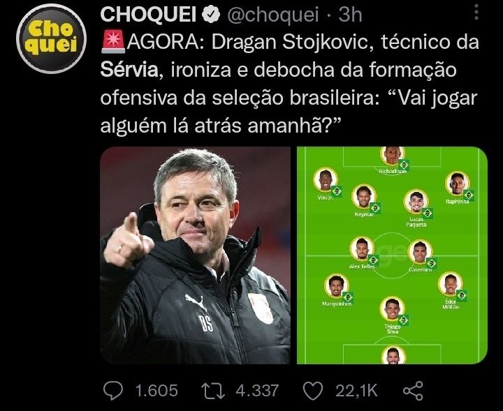 vmincartier's tweet photo. EU PRECISAVA RELEMBRAR KKKKKKKKKKKKKKKKKKKKKKK
VAI DRAGAN, AGORA RELAXA E FAZ PRU PRU PQ O HOMEM FEZ UM GOLAÇO E QUE GOLAÇO. É ELE, É O RICHARLISON, O CARA Q  AMASSOU A SUA SELEÇÃO https://t.co/uAVLTbtpna