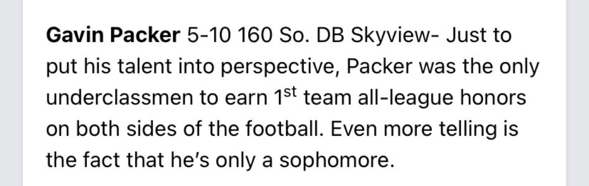 Gavin Packer tweet media