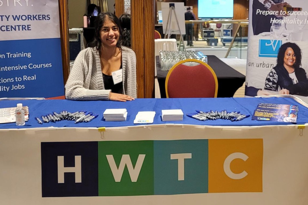 Hospitalitywrks's tweet photo. We are pleased to be a sponsor and participant at the #CESBA2022 event hosted by @CESBAOntario! Come by our booth and learn how we can support you with your adult and continuing education needs! #hwtc #hospitalitytrainingcentre #CESBA2022 https://t.co/gWF1wgJrcu