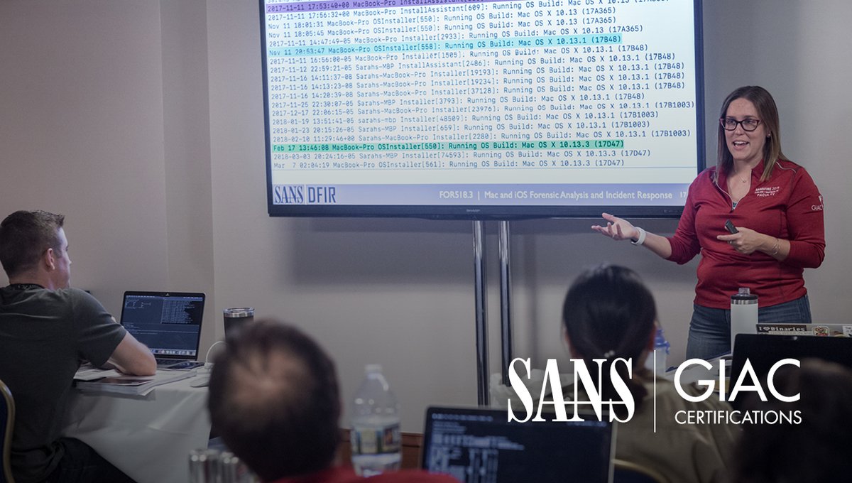 SANSInstitute's tweet photo. 65+ hands-on courses to help #Cyber professionals at every level of experience gain immediately applicable skills.
✔️ #CyberDefense
✔️ #OffOps
✔️ #DFIR
✔️ And more!
➡️ Find Your #SANSTraining Course: https://t.co/KYkOGepKeb https://t.co/iX6TmvU35x