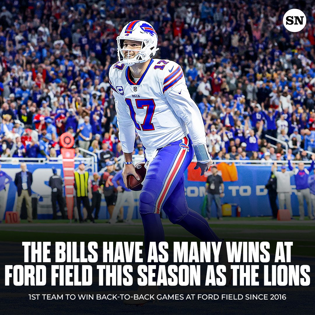 The Bills became win back-to-back games at Ford Field