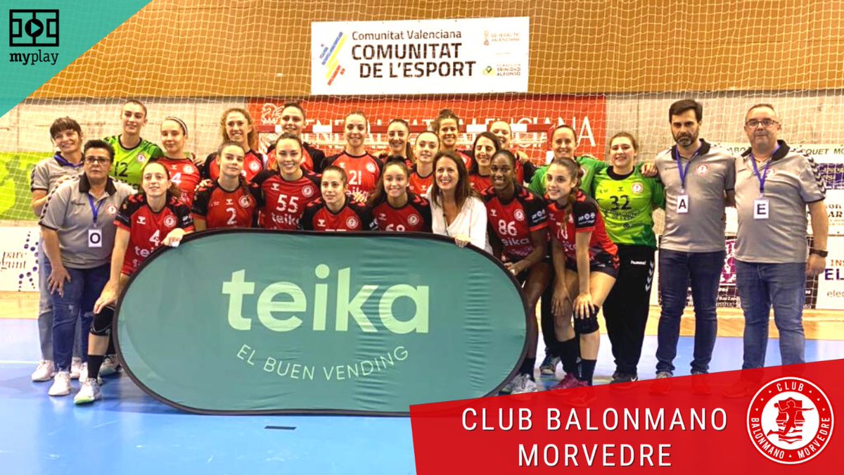 <a href="/BMMorvedre/">#vamosMorvedre🖤♥️</a>, equipos 🔝 de #balónmano de la <a href="/Fbmcv/">#ComunitatDelHandbol 🧡💙</a>, se une a #MyPlay 😍
Hacen un trabajo increíble con su base, compiten en #DHOroFem y tienen una trayectoria importante en todo el #balonmanofemenino.
Ahora podrán transmitir #endirecto los partidos de manera automática 😍
