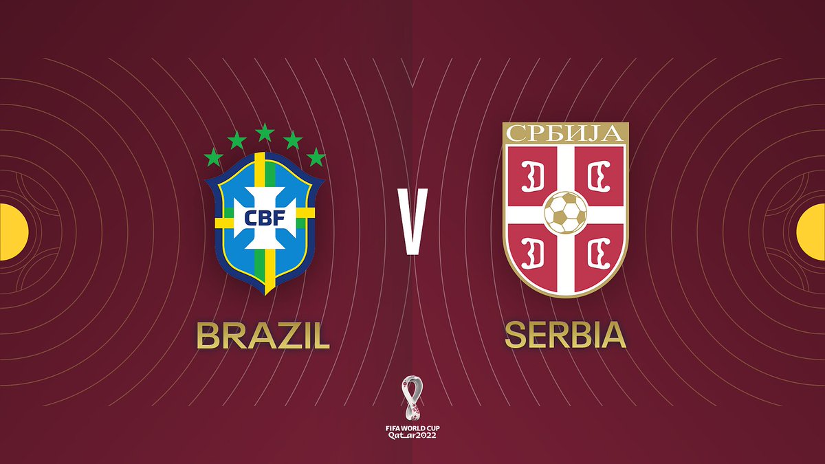 Xem lại Brazil vs Serbia 25/11/2022