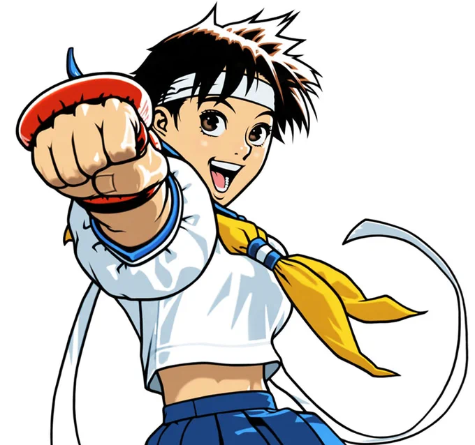 Shinkiro stuff with the flat colors, bold lines &amp; shadows makes me so happy 