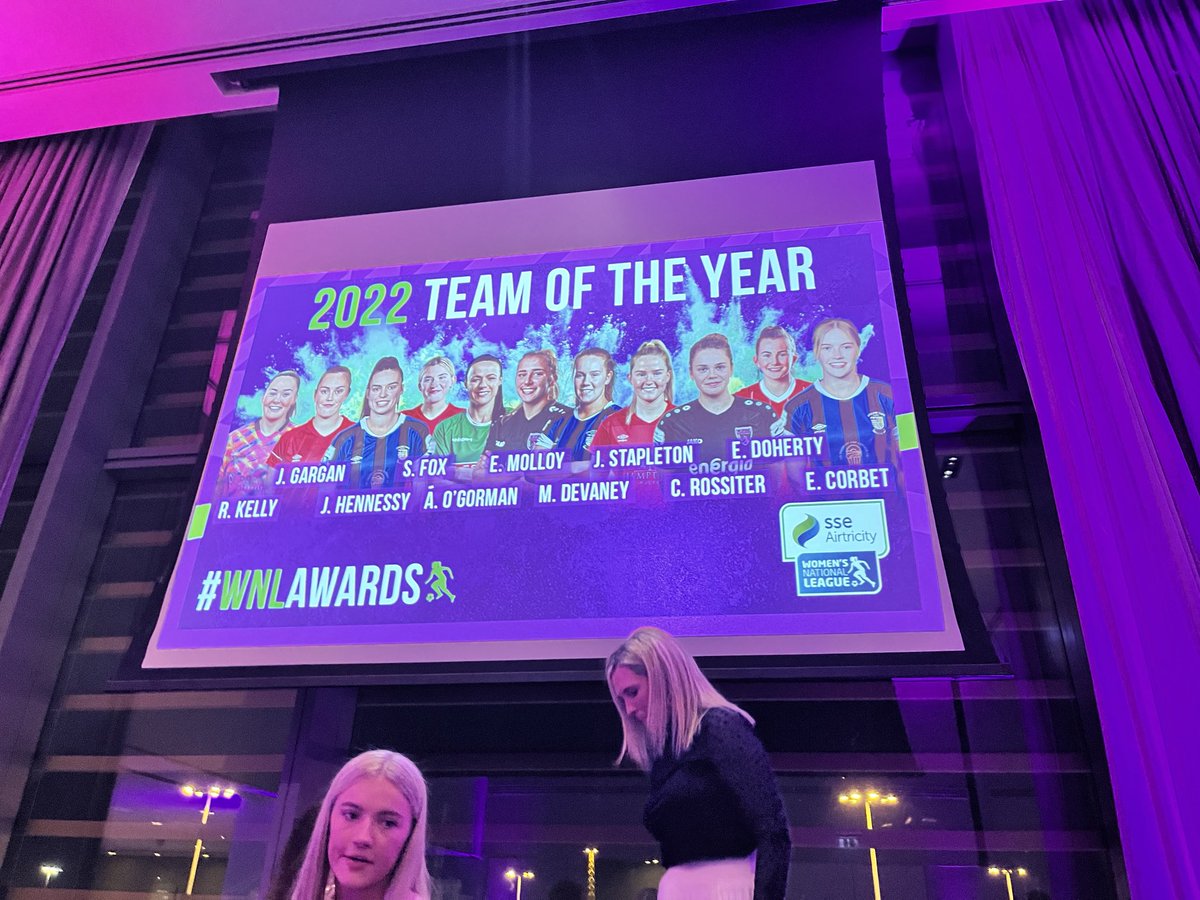 RTEmcbennettd's tweet photo. Congrats to all at #WNLAwards . Serious talent coming through for ⁦@FAIWomen⁩ https://t.co/MeKllgsTSX