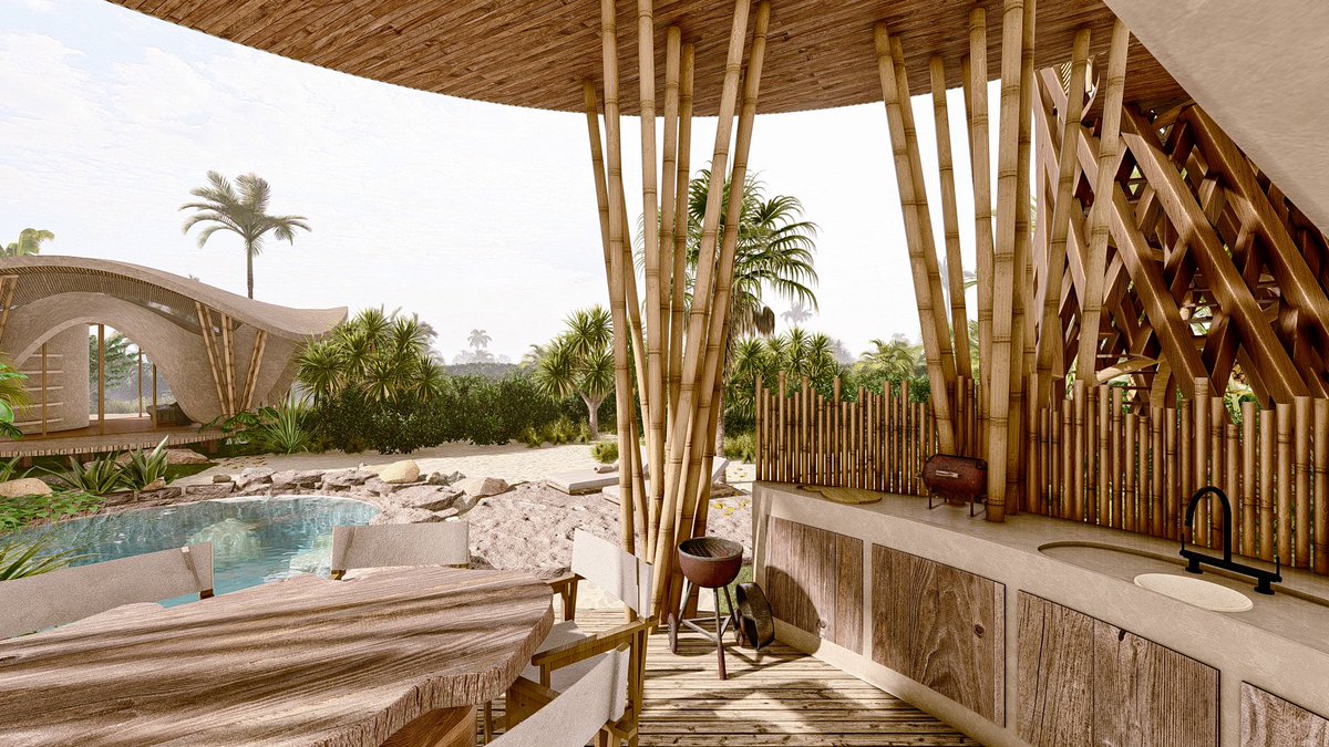 🌊Casa Olas with the best view, you can enjoy your own pool and afternoons of family food! 🥙

#development  #ecosustainable #sustainableliving #sustainability #pool #tulum #tulummexico #tulumbeach #tulumlife #houses