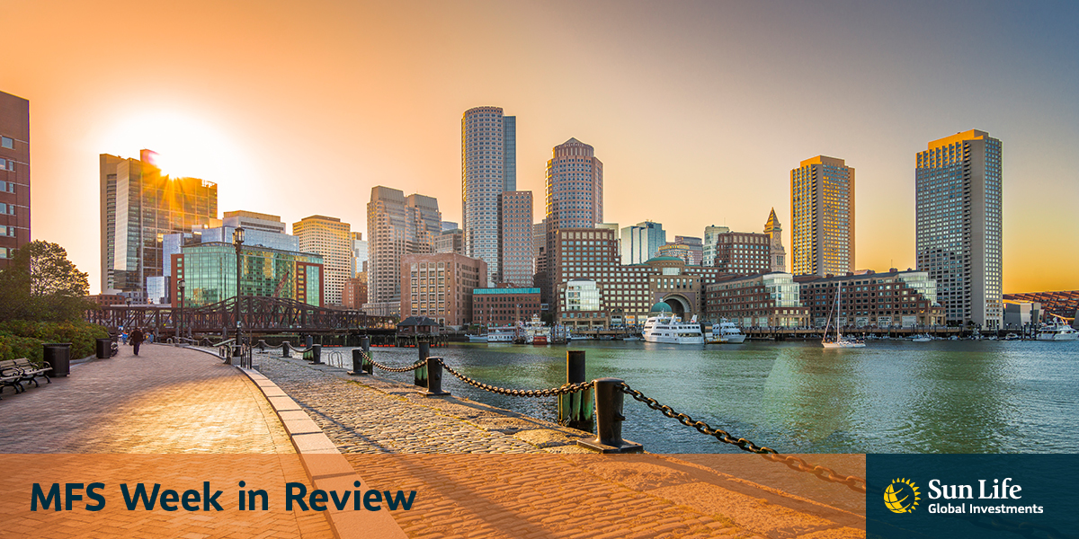 Yields fall, stocks rise on soft U.S. economic data. 
Read the MFS Week in Review here: ow.ly/mAzR50LNgA0