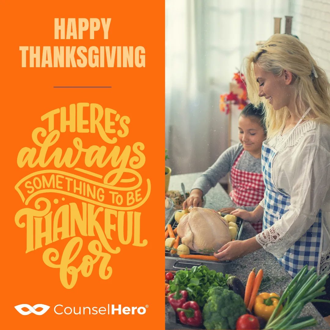 CounselHero's tweet photo. The CounselHero Team wants to wish you a Happy Thanksgiving Holiday! https://t.co/LEWg7zpQdm
#thanksgiving2022 #thanksgivingholiday #happythanksgiving #CounselHero #digitalcareercounseling #academiccounseling #collegecounseling #collegecounselor #collegeadmission #parentsrole https://t.co/kEzDh6rMlK