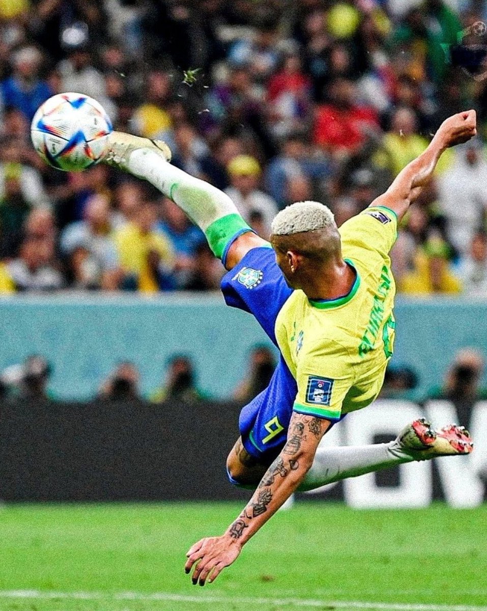 A mais perfeita tradução do futebol arte. 
#Richarlison 
#pombo
#FIFAWorldCup 
#WorldcupQatar2022