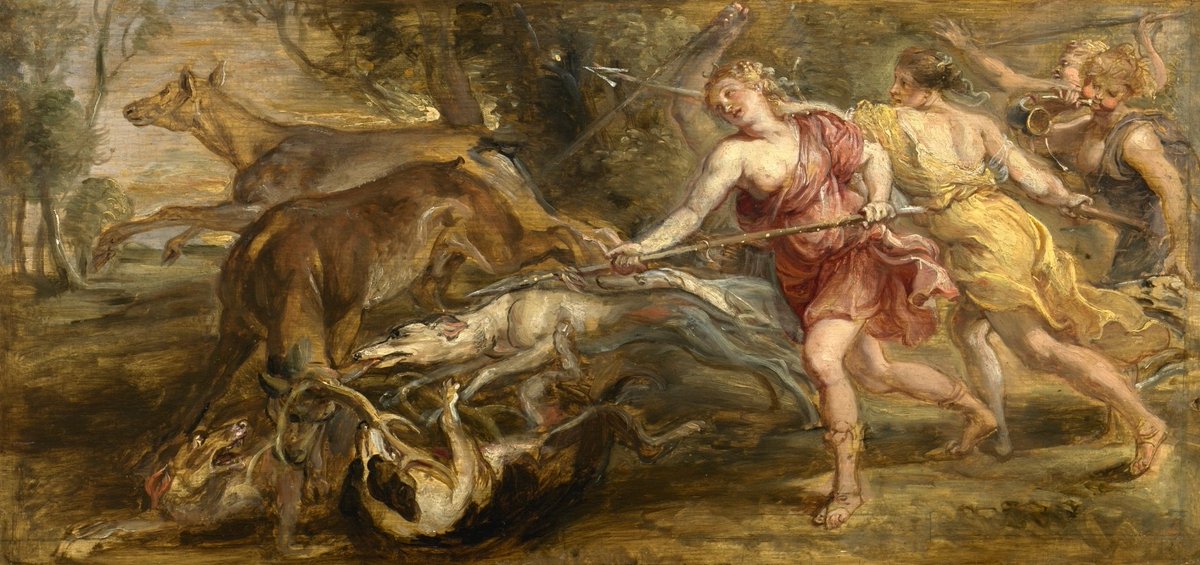 'Diana y sus ninfas cazando', Rubens.
Copyright de la imagen ©Museo Nacional del Prado