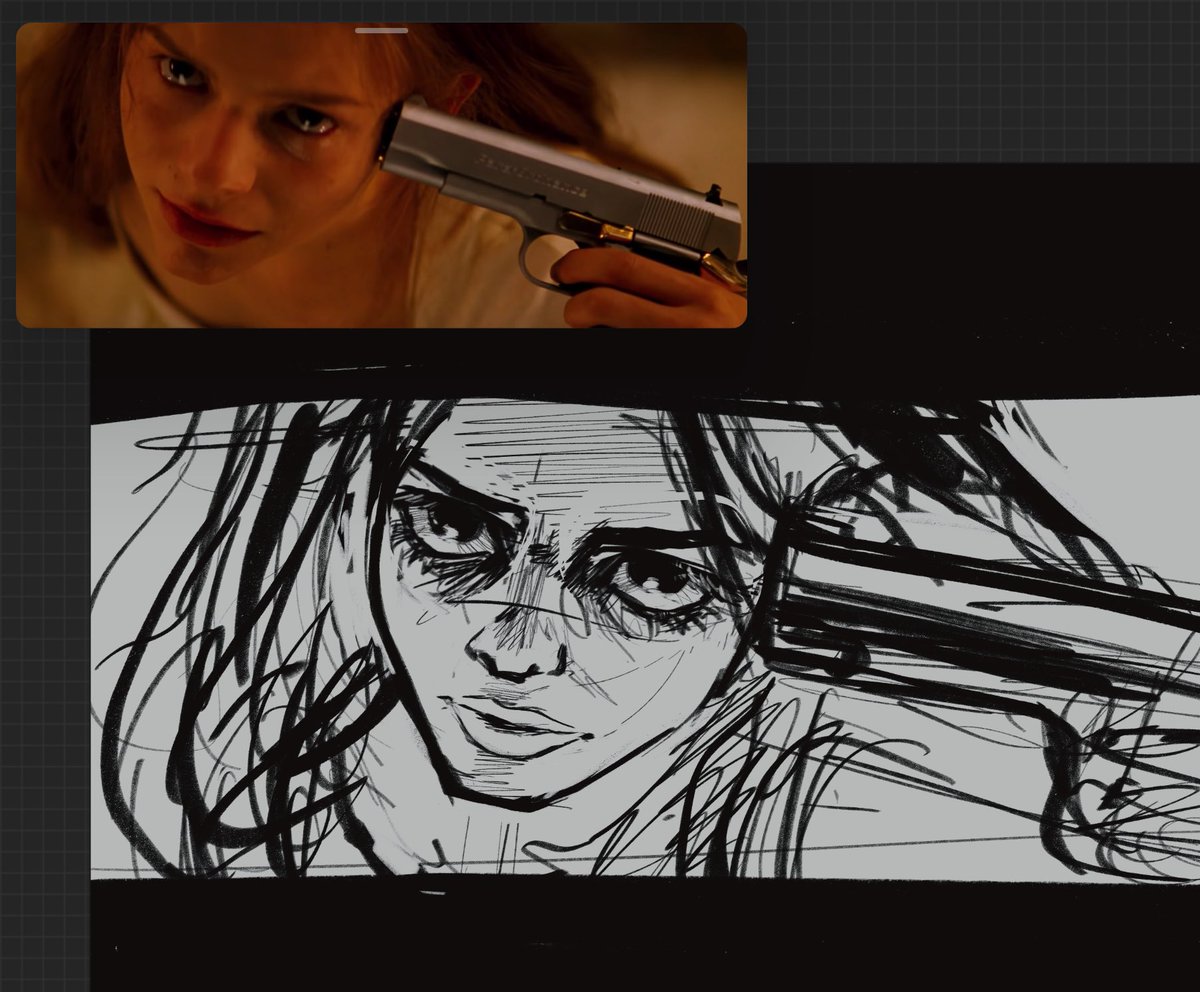 [TW: self-unaliving by 🔫]

wip // trying to capture the look in juliet's eyes is hard 