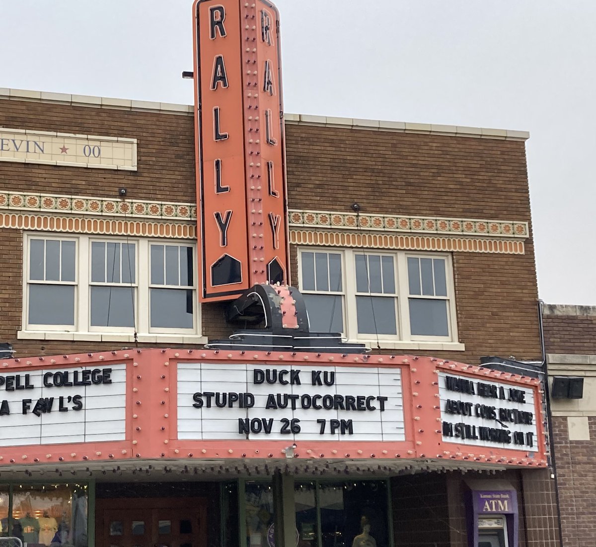 Welp. Creativity and cleverness points to Rally House MHK/Aggieville. 🤔