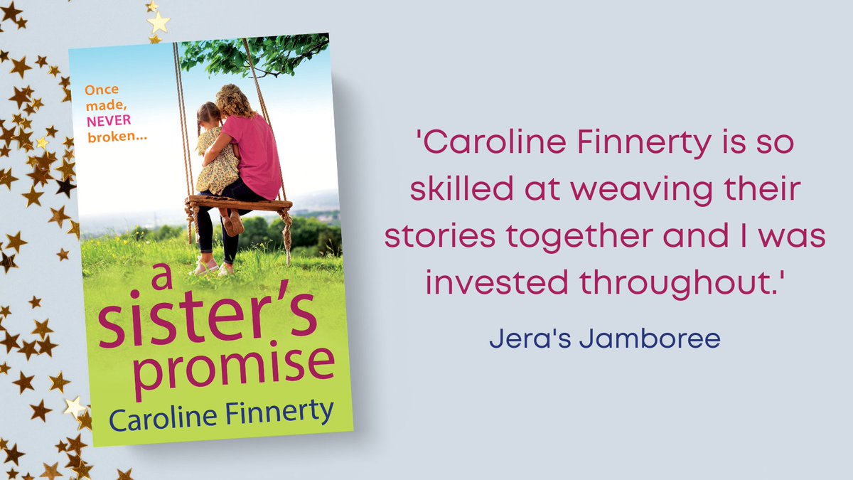 BoldwoodBooks's tweet photo. 'Caroline Finnerty is so skilled at weaving their stories together and I was invested throughout.' says @ElenaSharp1 from @shazgoodwin about #ASistersPromise by @cfinnertywriter https://t.co/kFeh0Hle06
Buy now ➡️ https://t.co/QOcH4o72y9 https://t.co/OpCvQnTsVI