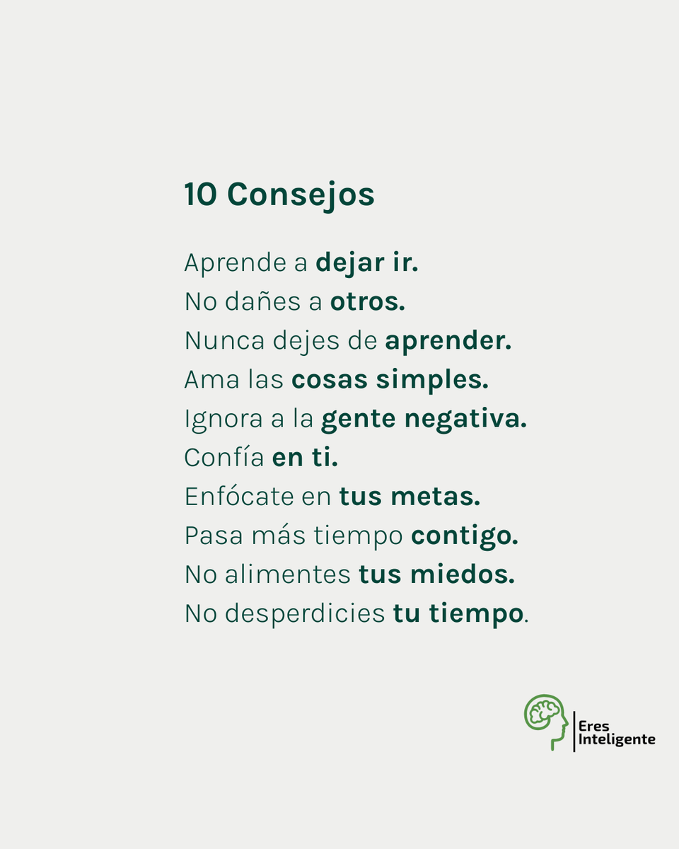 10 consejos para ti hoy
