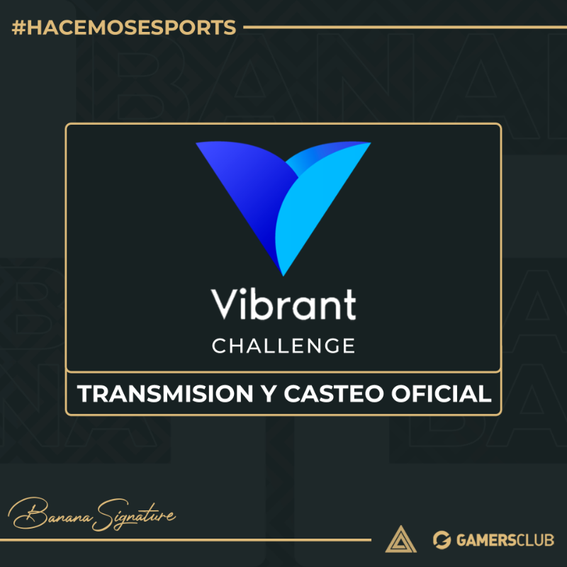 BananaCasters's tweet photo. #VibrantChallenge

Tenemos el agrado de informarles que somos la producción de transmisión y casteo de la @vibrant_ar Challenge by @AlphaProLeague!

¿Qué esperas para anotarte?
https://t.co/0H26SdZGcC

#Hacemoesports