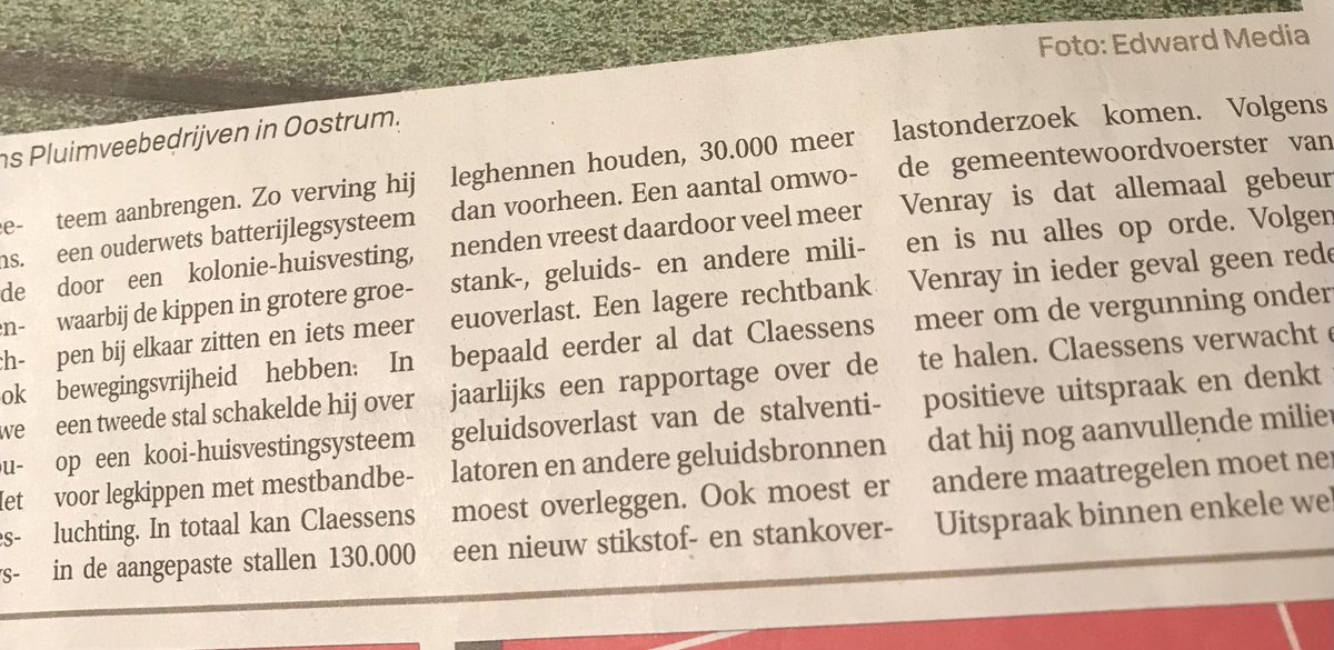 Een kippenboer die nu nog gaat uitbreiden. Ik begrijp dat niet. ⁦<a href="/MinisterNenS/">Staslvvn</a>⁩