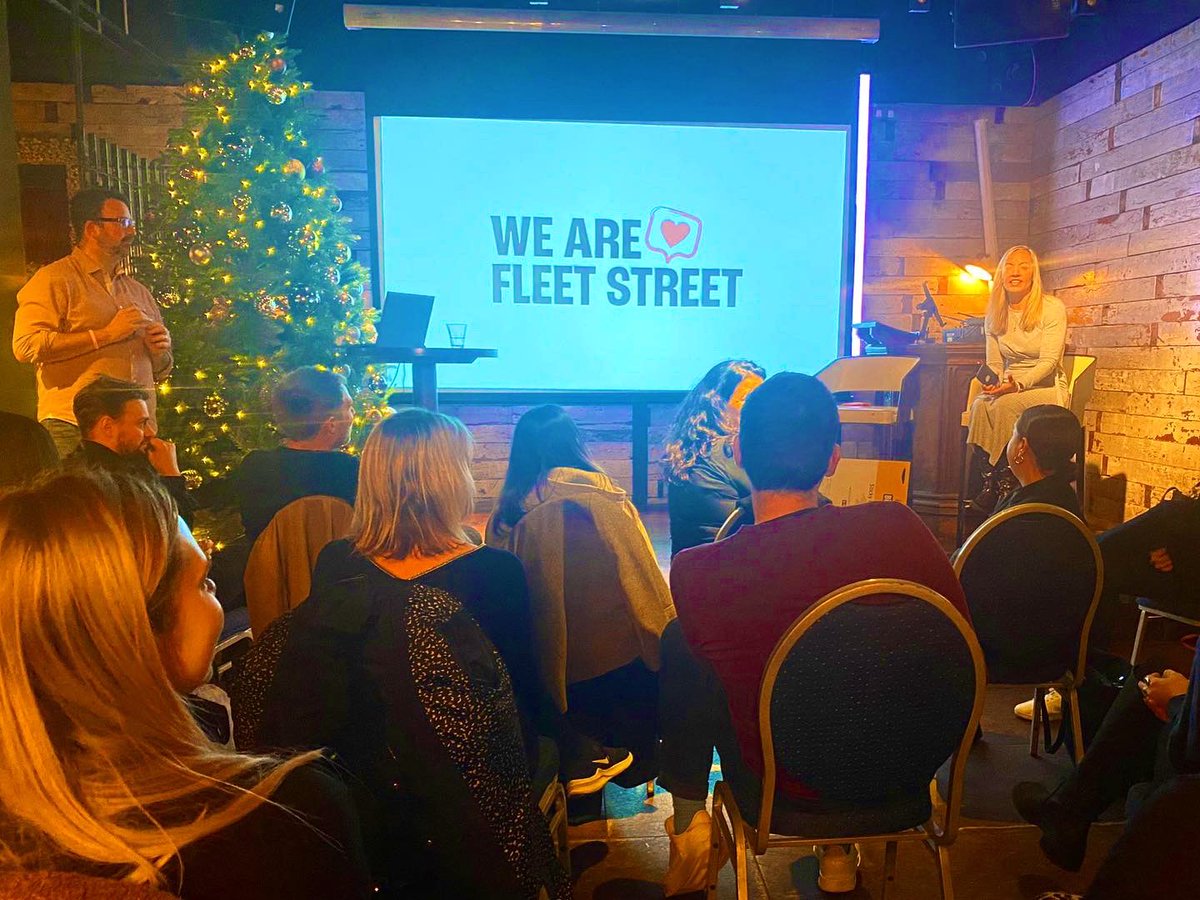 FleetStreetPR's tweet photo. #Throwback to the Fleet Street conference! We had a great time reflecting on the past year and looking collectively into what’s in store for 2023. But what’s a work event without some fun in the form of karaoke, clay target shooting &amp; bowling.. a knock-out all-round 🎤 🎳 ⭐️ https://t.co/dOVZyEPszB