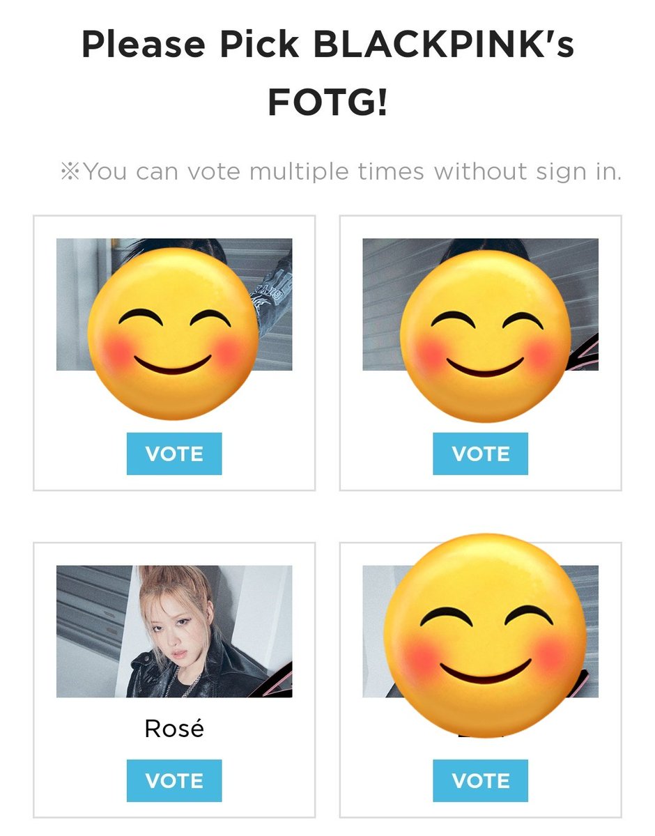 RoseFocused's tweet photo. Vote for #ROSÉ for #BLACKPINK's FOTG ( FACE OF THE GROUP )

🔗 https://t.co/CDOdUhc6X9

블랙핑크 로제 #로제 #ROSÉ https://t.co/UICDK7nJQE