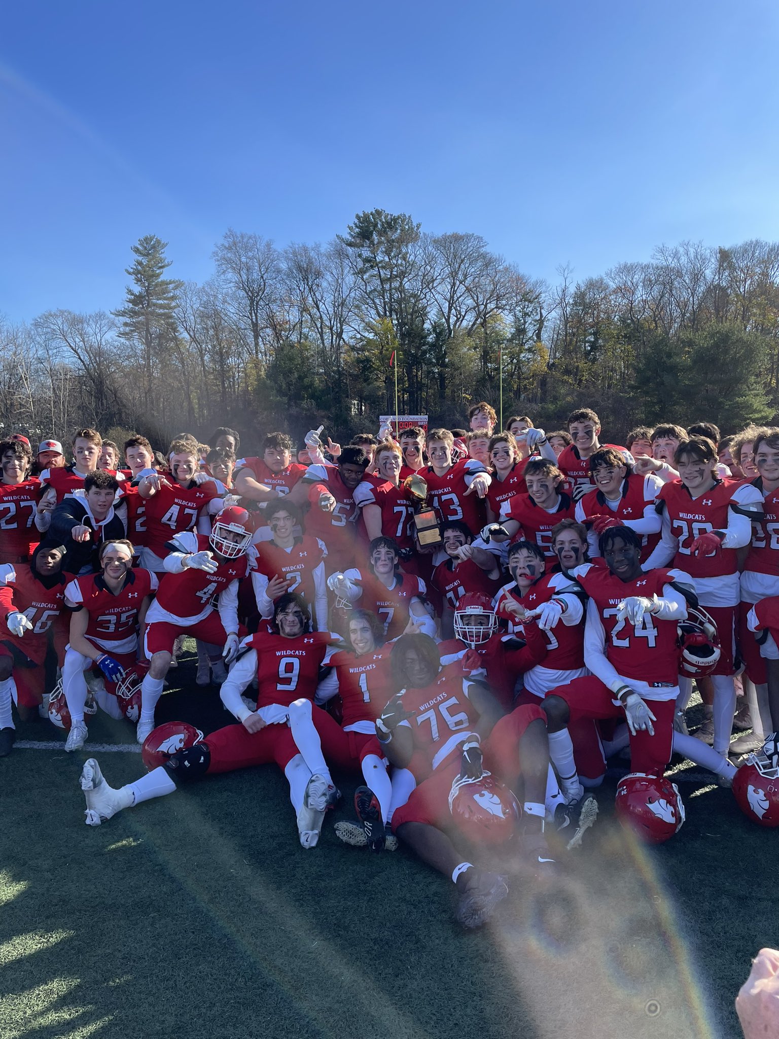 Milton HS Athletics on Twitter "Ramicorti Trophy remains in Milton