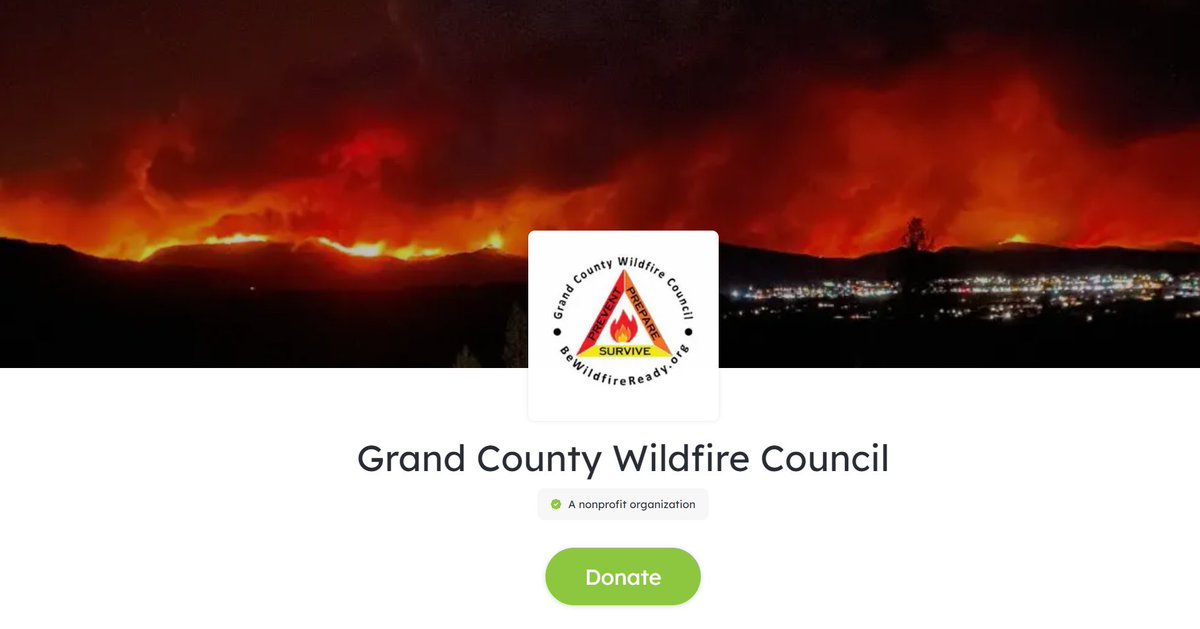 Grand County Wildfire Council tweet media