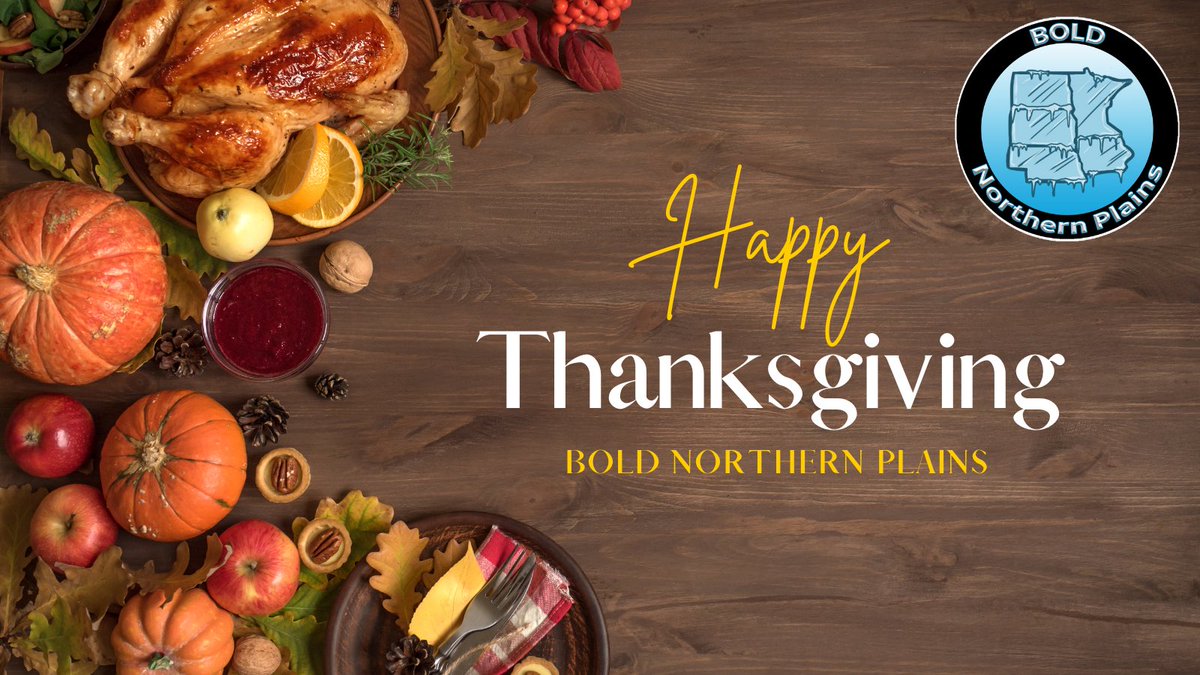 We’re incredibly grateful for each and every member of our team. We hope you all have a relaxing day with family &amp; friends. Happy Thanksgiving BOLD Northern Plains!! 🦃💙

#BOLDNorthernPlains #GoWest #gratitude #OurPurpose #Thanksgiving