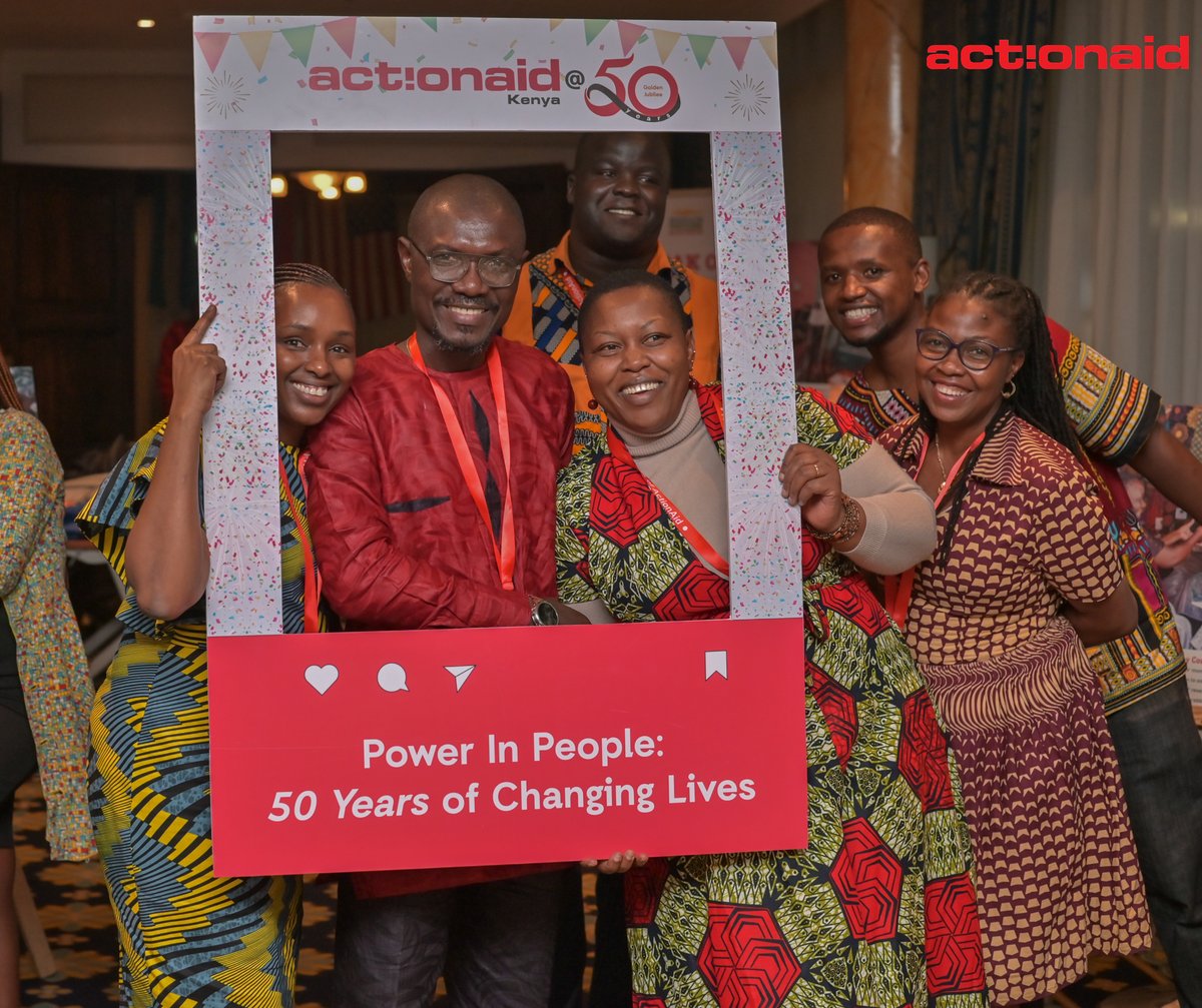ActionAid_Kenya's tweet photo. For 50 years we have impacted lives through your support. We call for your continued support to enable us reach and impact more lives in the next 50 years.
#CelebratingPartnerships #FriendsofActionAid https://t.co/m9zUe8neSg