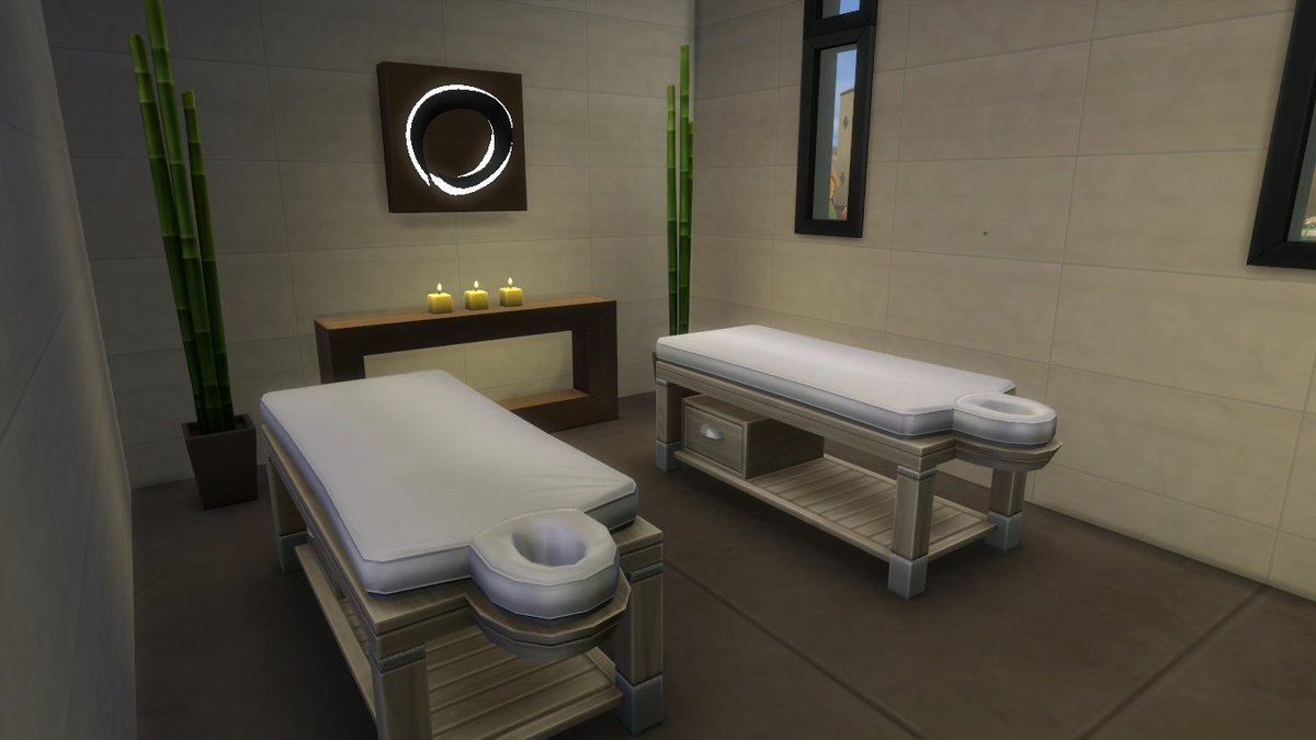 Danassims's tweet photo. 🏜️ OASIS WELLNESS SPA 🏜️

In case you missed it, I created a spa for Oasis Springs and you can watch the speed build here: https://t.co/AmtHqpXTi9

Bring your sims to Oasis Wellness Spa and... relax 💆‍♀️

#TheSims4 #ShowUsYourBuilds https://t.co/l2VFmiwMKx