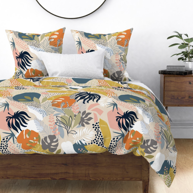 DominiqueVari's tweet photo. Bring #Tropicalnature at home - Discover the collection on my #Spoonflower shop on https://t.co/1RfmzTYt4d #tropicalfabric #bohotropical #bohemiandecor #wallpaper #bedding #duvetcover #tropicalbedroom #retro #midcentury #modern #spoonflowerwallpaper #dominiquevari @spoonflower https://t.co/jdz1rbU0Sd