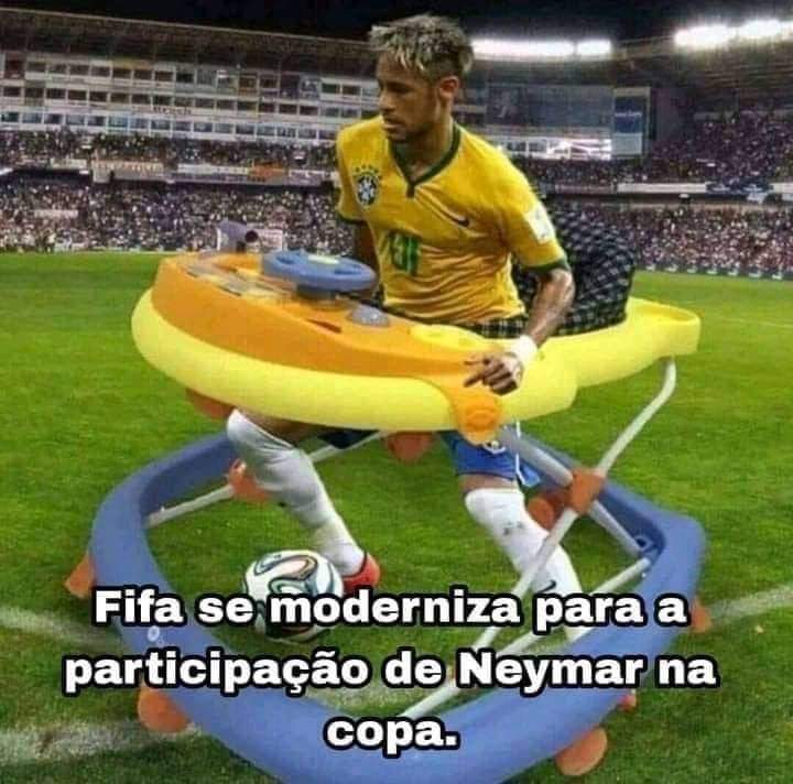 <a href="/neymarjr/">Neymar Jr</a> Vê se joga ao invés de cair no chão. Imagina que a bola é o imposto que você está devendo e chuta com força para o gol. 🤣🤣🤣