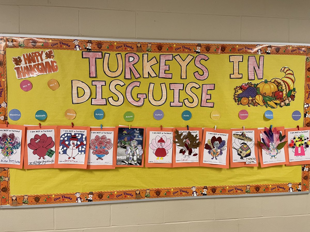 Mrs. Wojciechowski (@kallenftps_ces) on Twitter photo We are Thankful in Room 108🦃Check out our unique family projects. We are saving the Turkeys this year.☺️ <a href="/Rivera_CES_FTPS/">Miguel Rivera</a> We are Thankful in Room 108🦃Check out our unique family projects. We are saving the Turkeys this year.☺️ <a href="/Rivera_CES_FTPS/">Miguel Rivera</a>