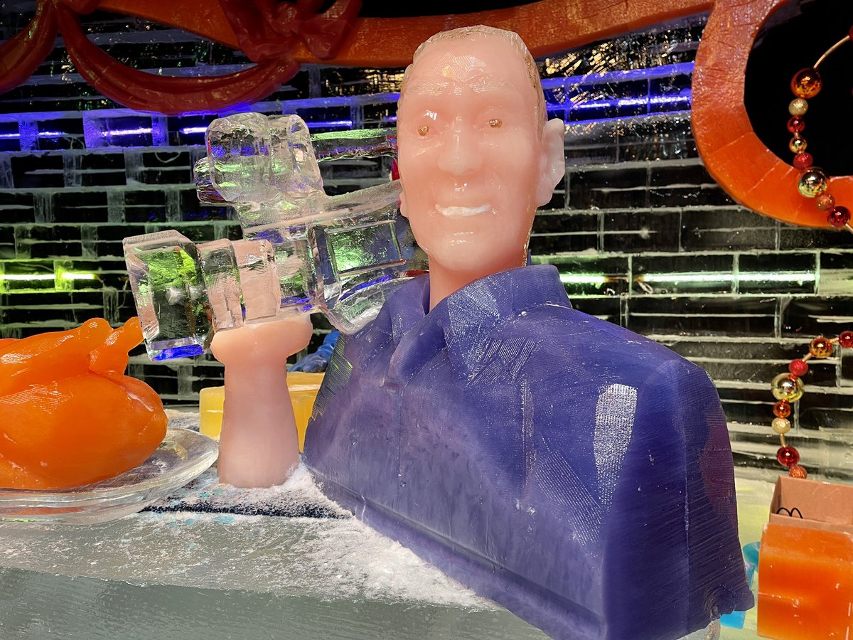 David Martin (@fox35david) on Twitter photo I was speechless on air this morning when <a href="/GaylordPalms/">Gaylord Palms Resort & Water Park</a> surprised me with a handcrafted sculpture of me and Cameraman Paulo at this year’s ICE! I had the honor of standing next to the Chinese artist who made it. I am blessed to know such wonderful people. #HappyThanksgiving I was speechless on air this morning when <a href="/GaylordPalms/">Gaylord Palms Resort & Water Park</a> surprised me with a handcrafted sculpture of me and Cameraman Paulo at this year’s ICE! I had the honor of standing next to the Chinese artist who made it. I am blessed to know such wonderful people. #HappyThanksgiving