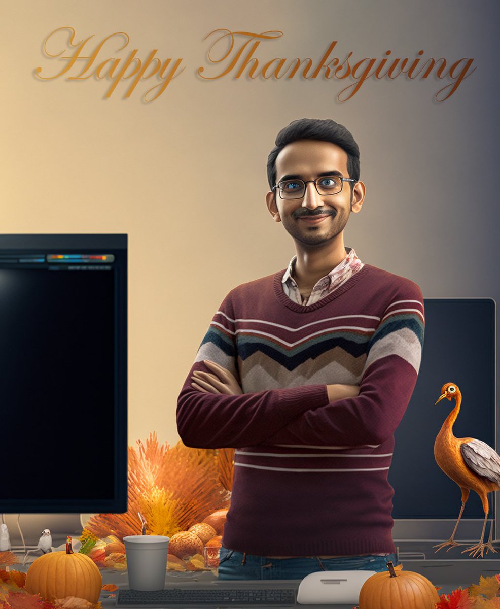 dkaimal's tweet photo. After a couple of crazy years, I am thankful for some semblance of "normalcy" this year. I wish you all a very happy Thanksgiving and hope you get to celebrate with your loved ones. https://t.co/0VKkmeWwXb