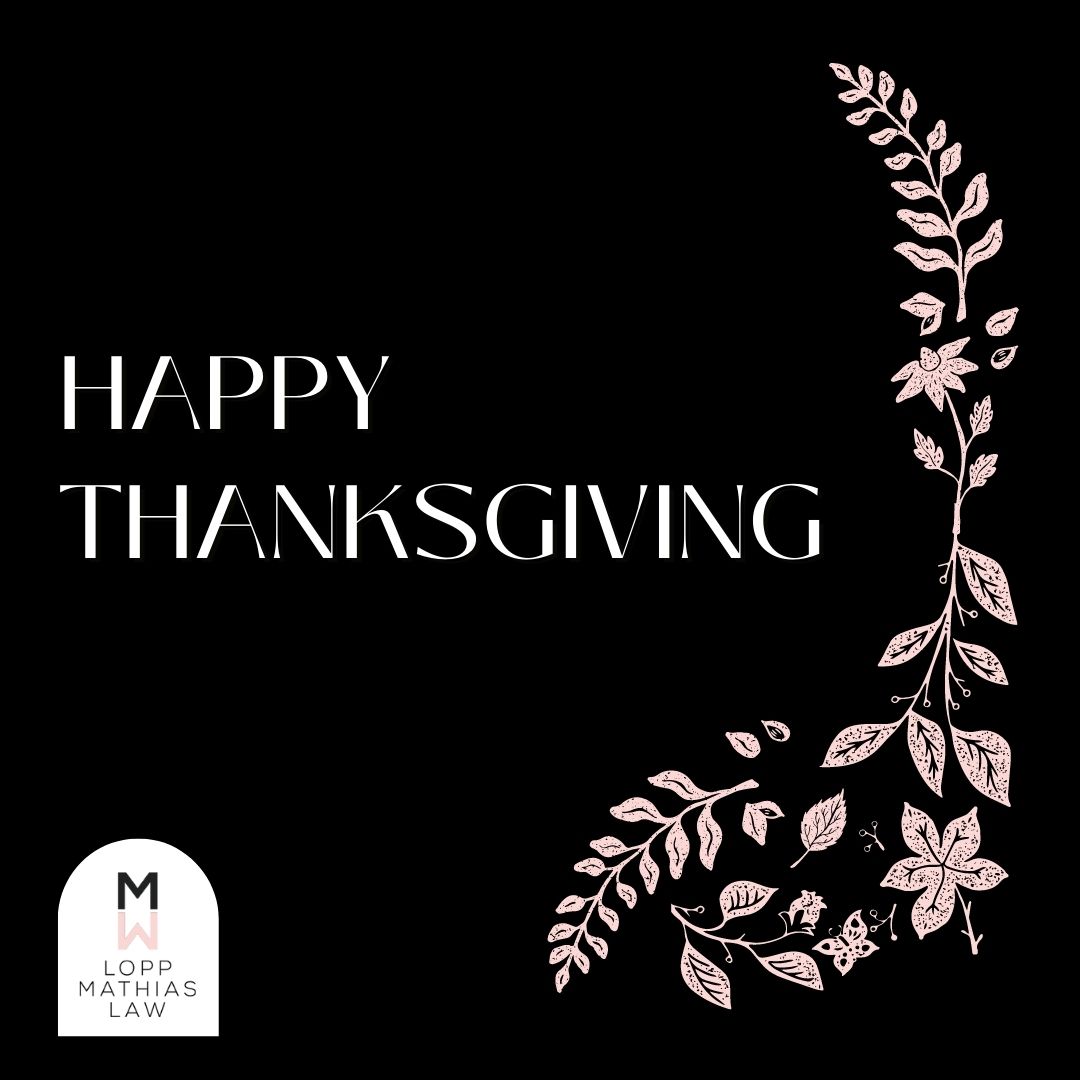 LoppMathiasLaw's tweet photo. Thanksgiving is a time to give thanks for all of the blessings in our lives. We gather with family and friends, enjoy good food and reflect on all that we are grateful for.  How are you showing gratitude for your neighbors and community?

#Thanksgiving2022 #LoppMathiasLaw https://t.co/rp0HvUC5NO