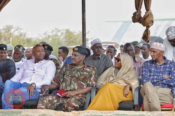 itsmwitidouglas's tweet photo. Very powerful,
Kudos to Isiolo #SuperSenator @SenDullo , Isiolo women representative @muminabonaya and Isiolo Governor Abdi Guyo for working together to ensure there is tight security in our county. https://t.co/coDGFzdmwz
