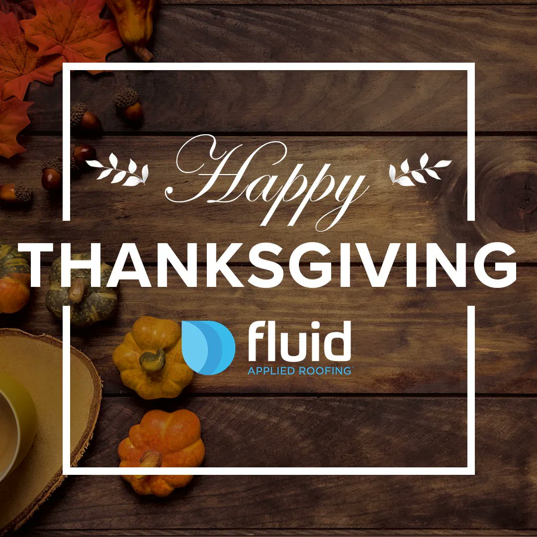 FAR_System's tweet image. Happy Thanksgiving from the FAR Family! 

#fluidappliedroofing #thanksgiving