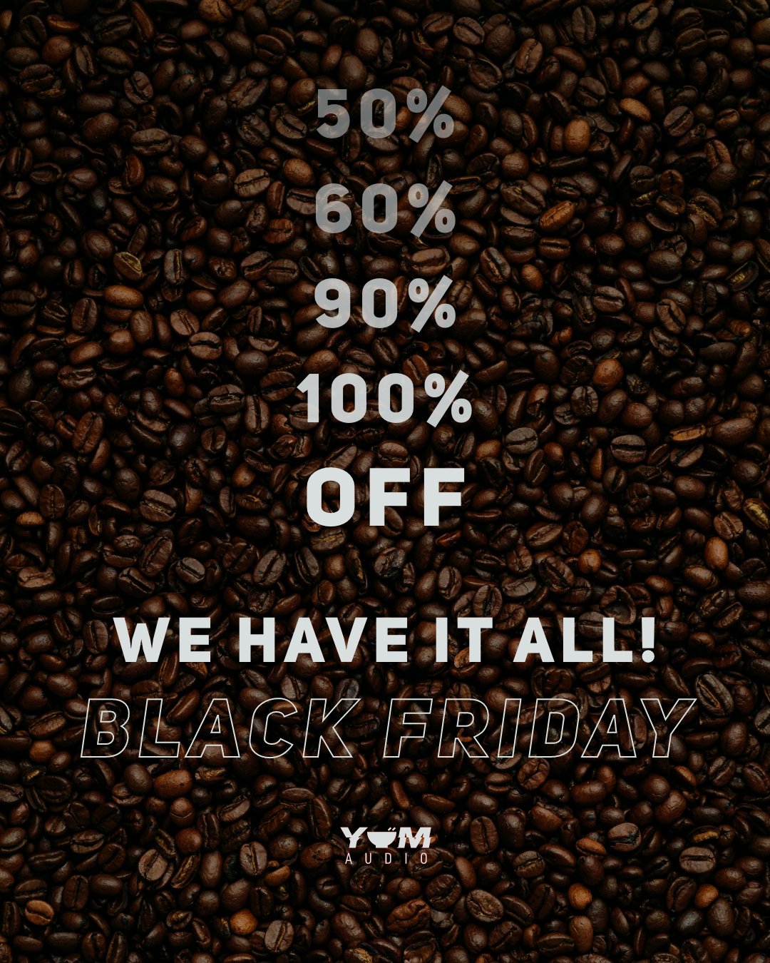Yum Audio on Twitter "*** BLACK FRIDAY DEALS ARE LIVE!! *** This is