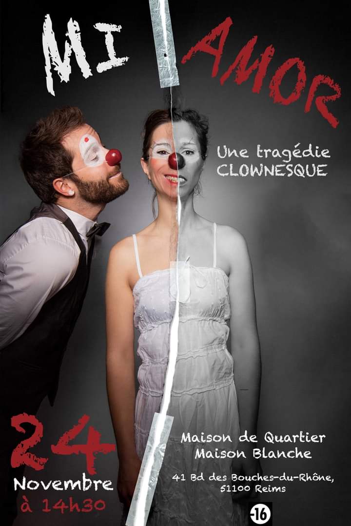 jonathmau's tweet photo. Au côté du sous-préfet de Reims et de la vice-président du CIDFF de la Marne pour la projection du spectacle Mi Amor bravo et merci aux volontaires et au comédien mobilisés et à la maison de quartier Maison Blanche pour leur accueil @ArnaudRobinet @VilledeReims @Prefet51 https://t.co/uaB7IBoaSW