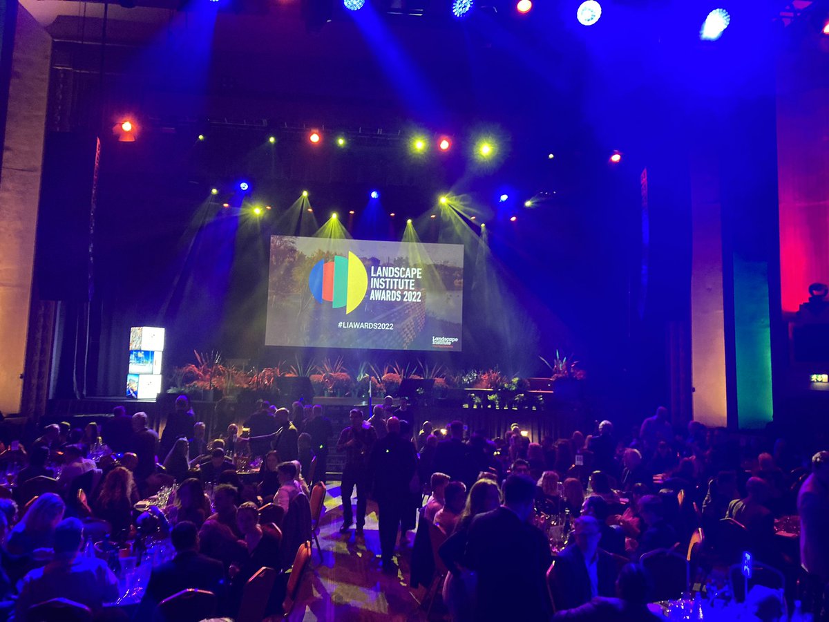 landscape717's tweet photo. It’s happening here @TroxyLondon + everywhere @talklandscape - are you missing #LIawards2022? We are #landscapeprofessionals making the #world better - join us, support us, promote us - fabulous #landscapearchitecture at its best! @landscapecareer - for #people + nature #planet https://t.co/2IivLW7vvT