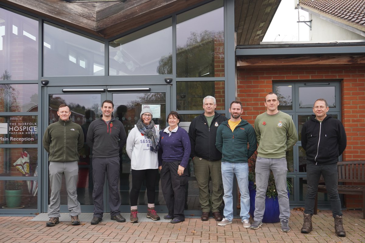 We'd like to say a big thank you to RAF Marham (2620 Squadron RAUXAF Regiment Marham) who very recently volunteered at the hospice with helping to resurface our car park. 💙 #ThankYouThursday