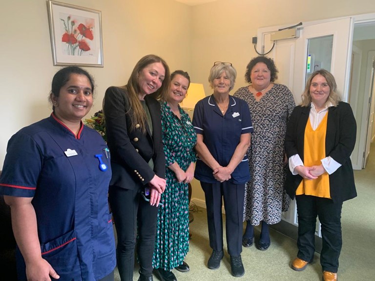 Totally energised by discussions with the #SocialCare #nursing team at @WeAreHCHGroup's Highwell House, on the outskirts of Bromyard in Herefordshire. Colleagues here are solution focused and making a real impact on people's lives, within the home and in the wider community.
