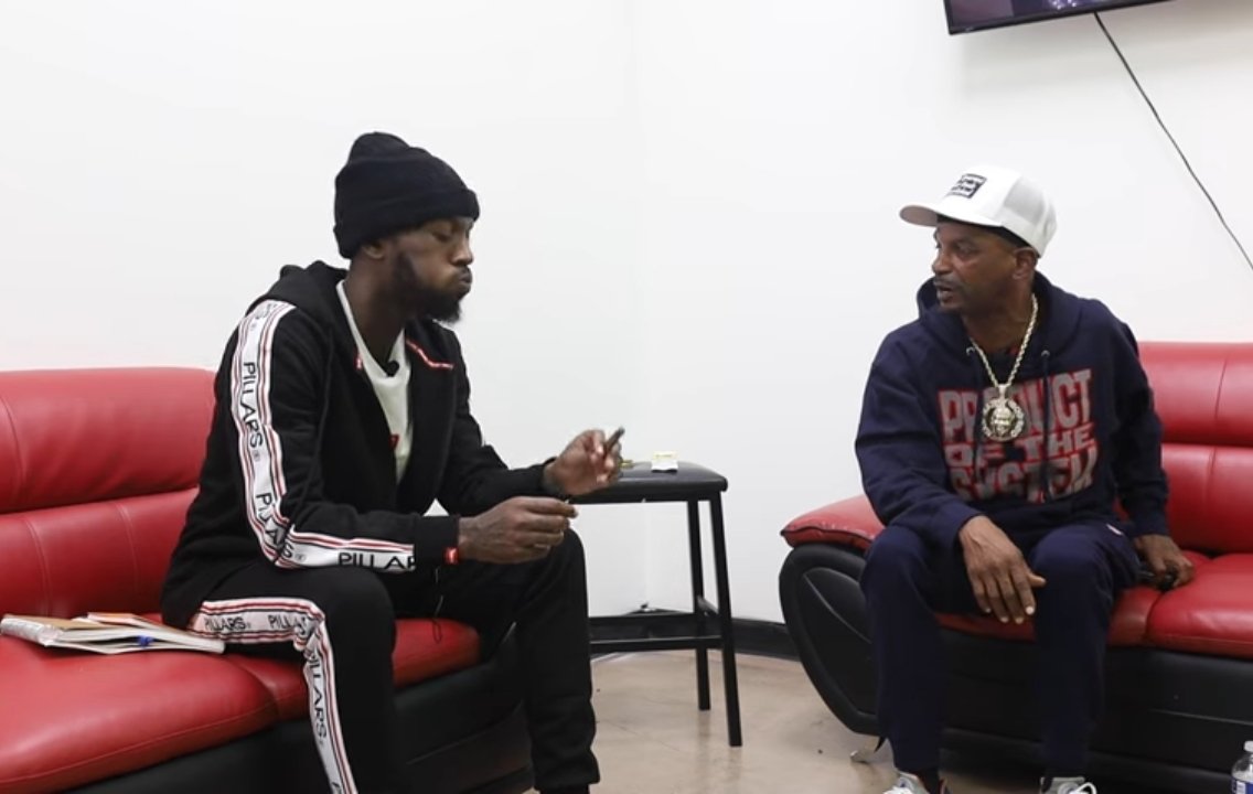 Charleston White pulls out gun and cock it on !!! #Djutv #Charlestonwhite #YouTube