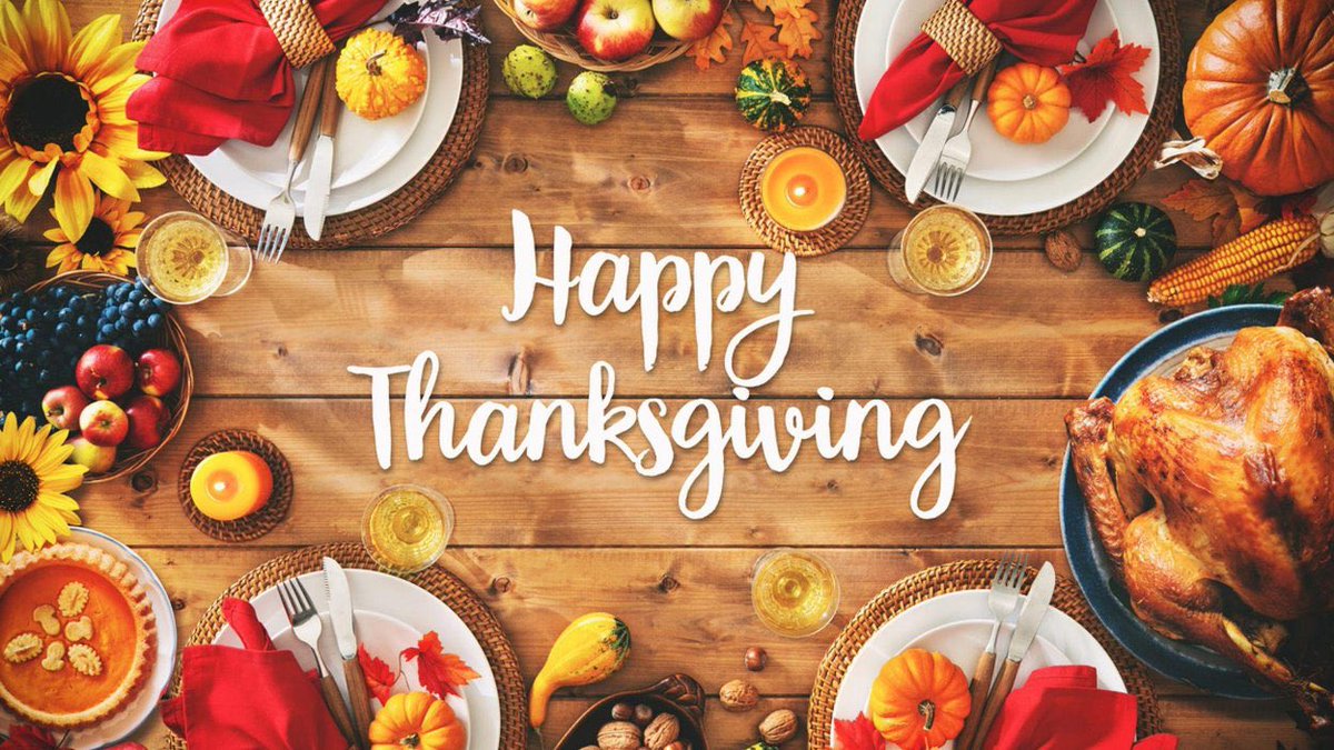 Happy Thanksgiving! I hope you enjoy the time with friends and family and have a day filled with joy, happiness, and gratitude.