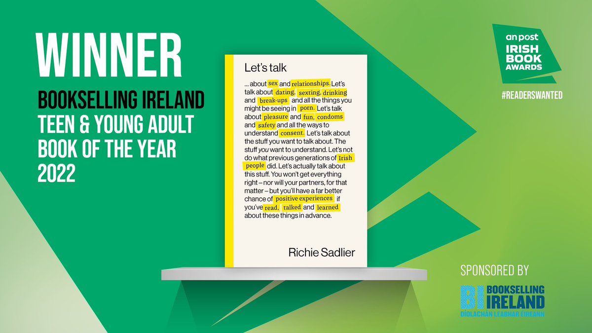 Still in shock! Sincere thanks to everyone that voted, to all the staff at @Gill_Books for their support & expertise, and special thanks to @StarrsBronagh for the guidance throughout. So chuffed that we won the @AnPostIBAS 💥