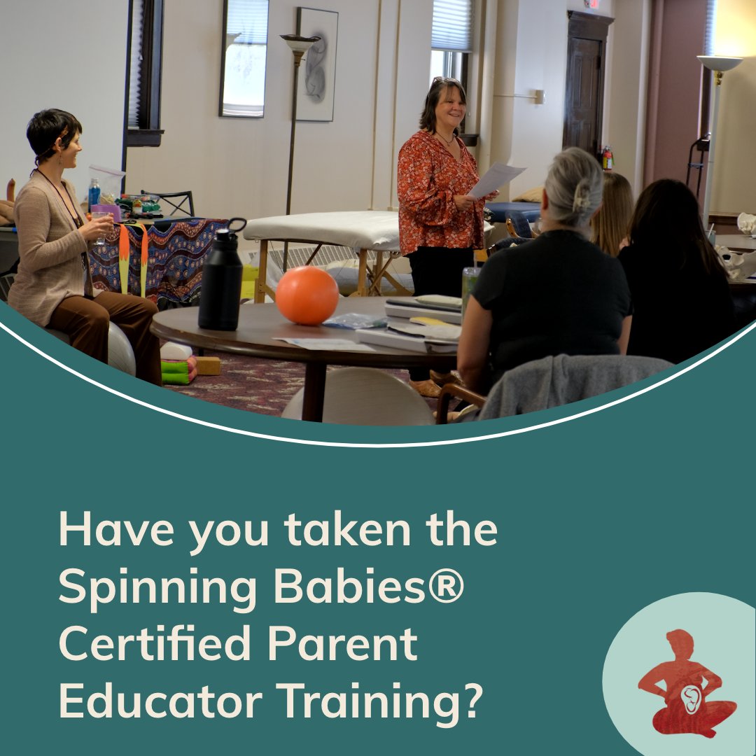 SpinningBabies's tweet photo. Have you taken the Spinning Babies® Certified Parent Educator Training? 
If yes, what did you think? Comment below 👇

(please note, comments in the post may be used for marketing testimonials)
.
.
#spinningbabies #spinningbabiesworkshop #birthprofessionals #bodyworkprofessionals https://t.co/UFT1yEh2RY