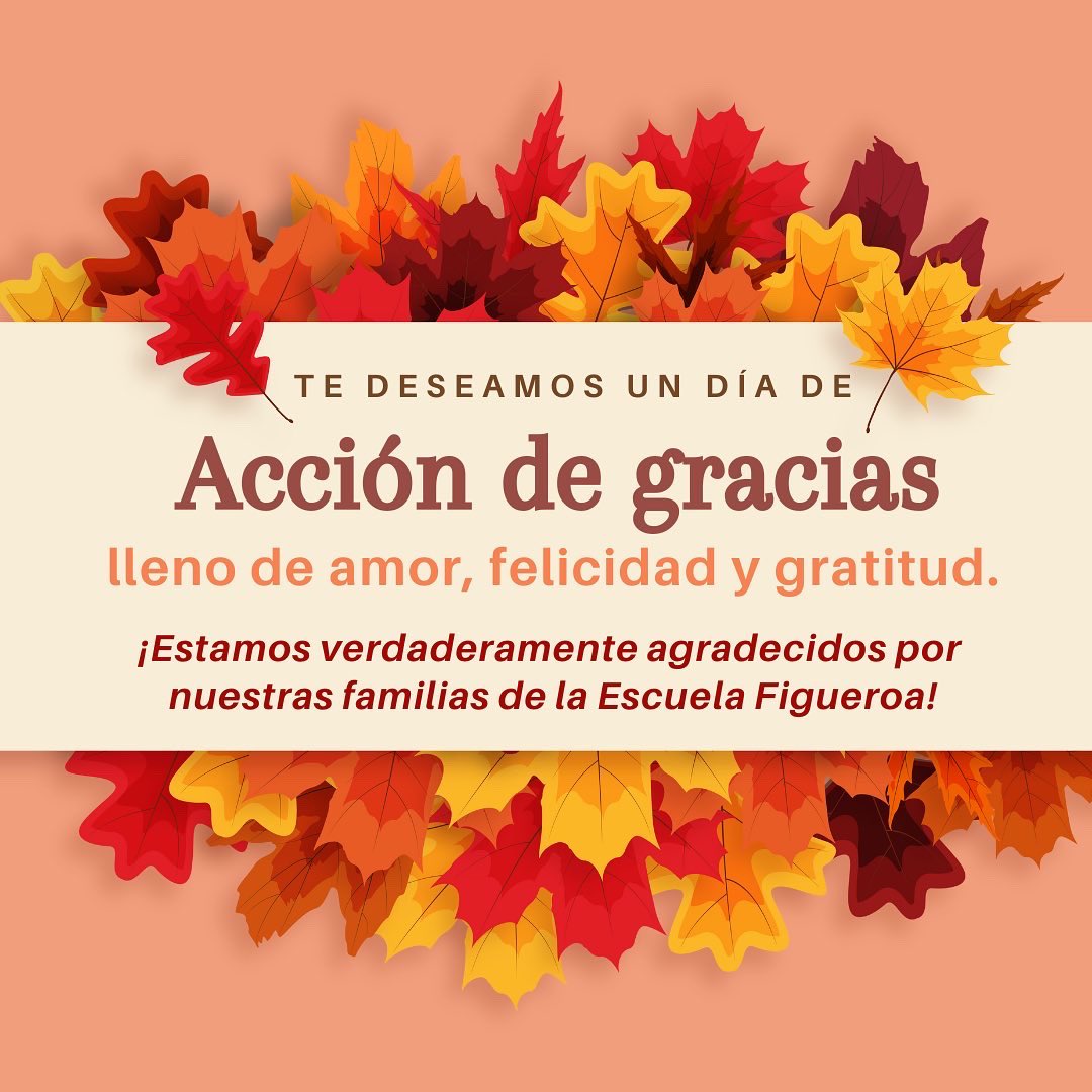 🍁Happy Thanksgiving! 🍁 🍂¡Feliz día de acción de gracias! 🍂