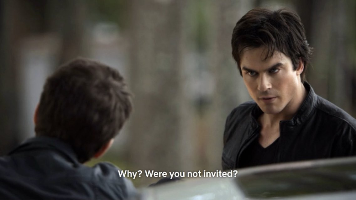 elenaslois's tweet photo. Yearly reminder that Stefan Salvatore was not invited to Friendsgiving https://t.co/WuDX39gLfj