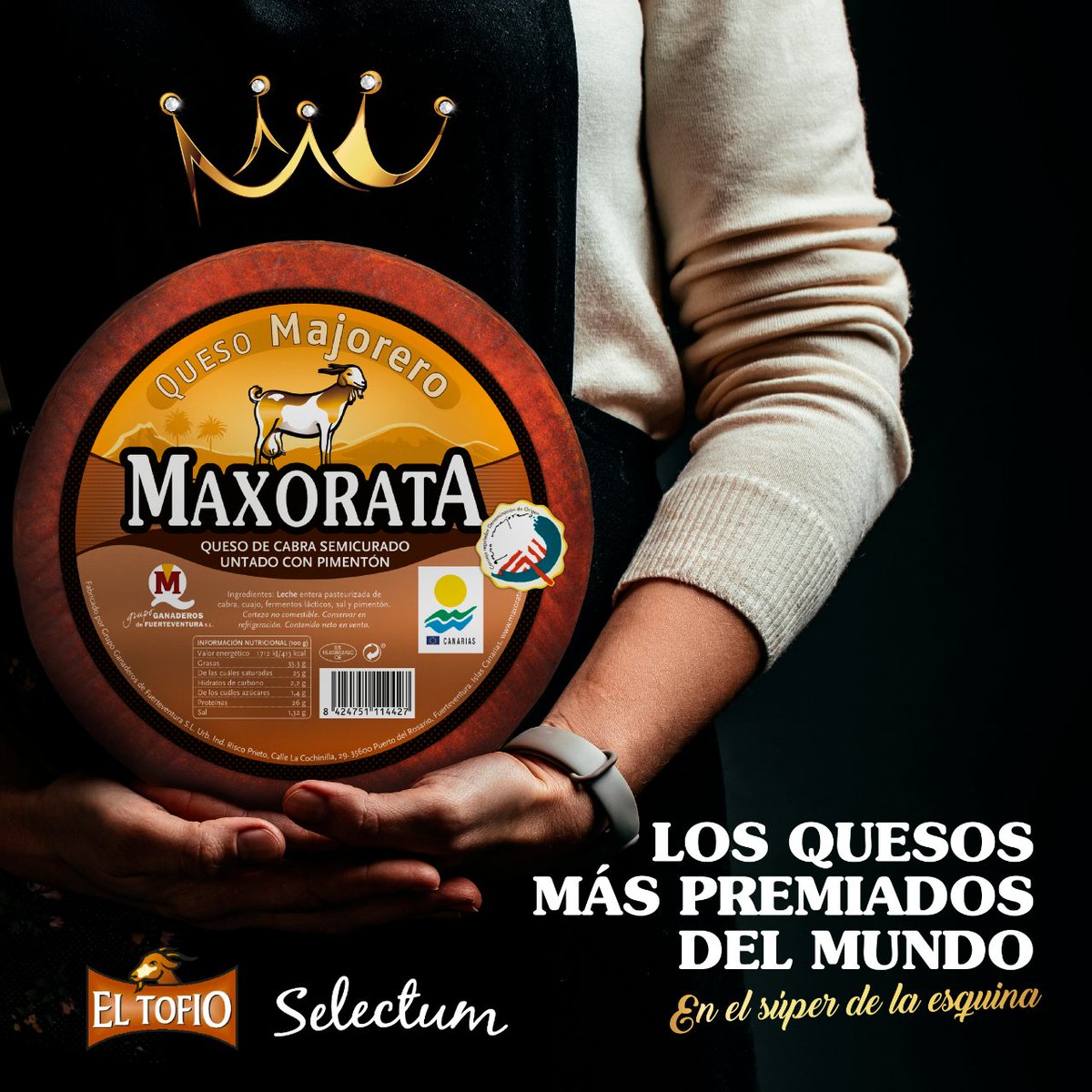 maxoratacheese's tweet photo. La calidad y el prestigio de nuestros quesos están históricamente ligados a la tradición ganadera de Fuerteventura.
#quesomaxorata #quesoscanarios #quesomajorero #quesosdop #quesocabra #quesofuerteventura #quesocanario #quesosdecabra #fuerteventura #maxorata https://t.co/pjNt0Cp2m8
