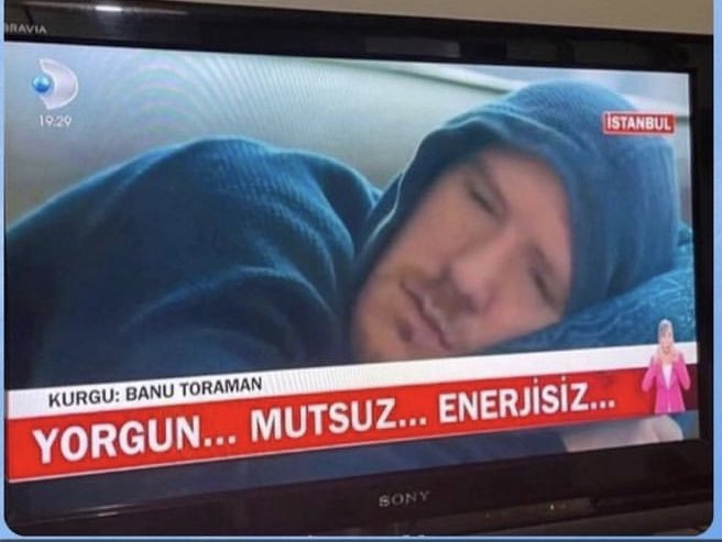 Televizyona çıktım diyorum yavrum neden inanmıyorsun..