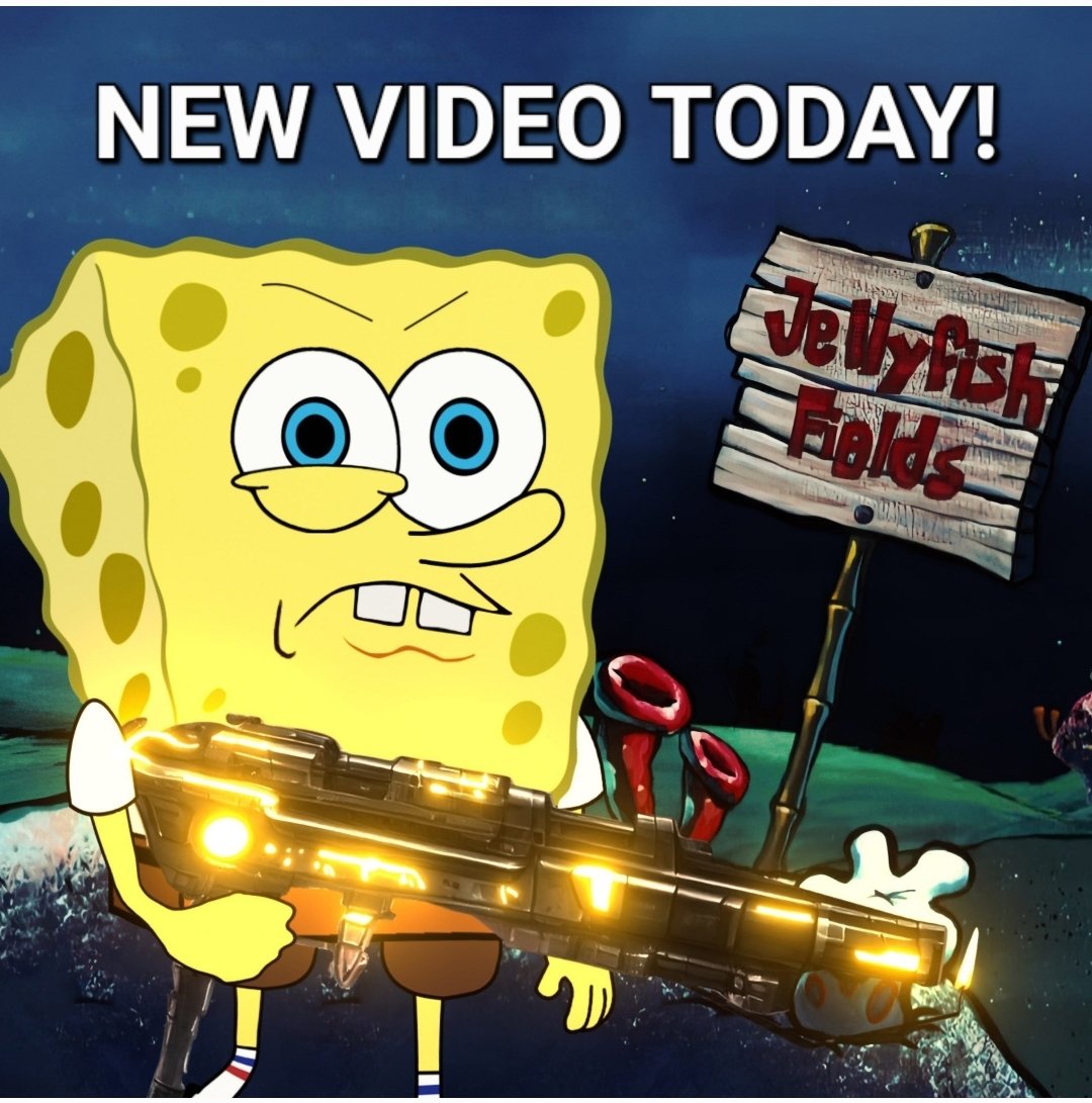 New video today! Celebrating the one-year anniversary of YourBoySponge 🧽🧽🧽